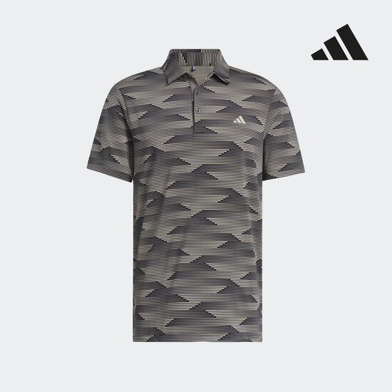아디다스골프 얼티밋 365 스피드 스트라이프 폴로 반팔 티셔츠 JF4900_이미지