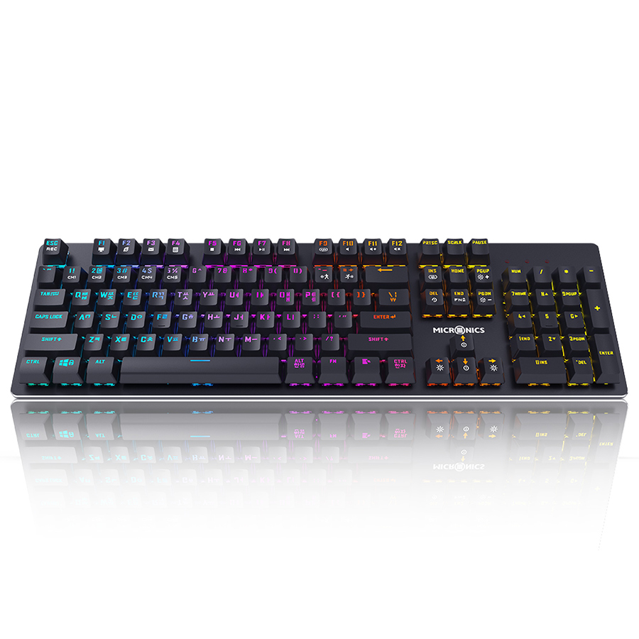 ����ũ�δн� MANIC X300 ������ ���� RGB ���� Ű����