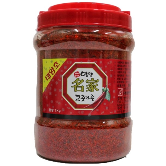  영양명가식품 영양 명가 태양초 고춧가루 1kg [1개]