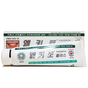 아세아나제약 프리미엄 엘키토플러스 화이트치약 220g