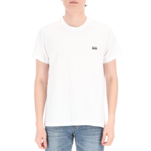 휴고보스 오가닉 코튼 로고 50531401 100 보스 이너웨어 이너웨어 반팔 티셔츠 /울_이미지