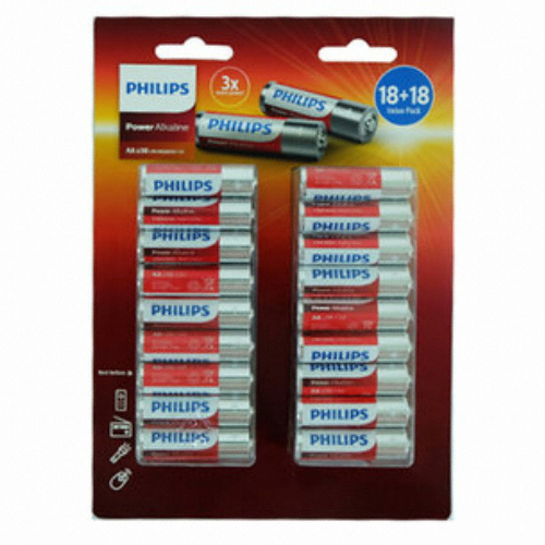 필립스 ㅤ파워 알카라인 AA (36알)_이미지