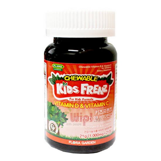 뉴트리캡랩 스마트키즈 비타민D 앤 비타민C 21정 (1개)