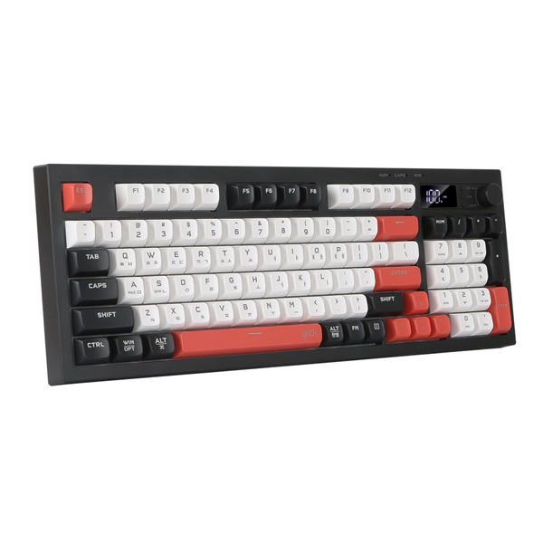 지클릭커 OFFICEPRO WK50 사일런스 M RGB 무소음 방수 무선 블루투스 94 (Poker)_이미지