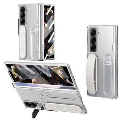 모든지 갤럭시Z 폴드 스페셜 에디션 밴드 거치 힌지 글라스 풀보호 케이스