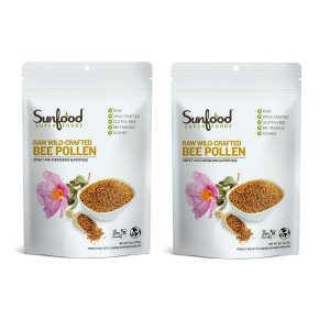 [�Ҹ�] Sunfood Superfoods Bee Pollen �̱� ������ 227g 2��
