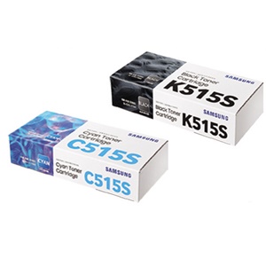 �Ｚ���� ��ǰ CLT-K515S, CLT-C515S 2�� ��Ʈ