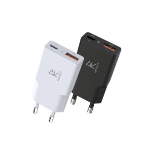 한국미디어시스템 리와트 PD3.0 QC3.0 어댑터 30W GaN 초고속 충전기