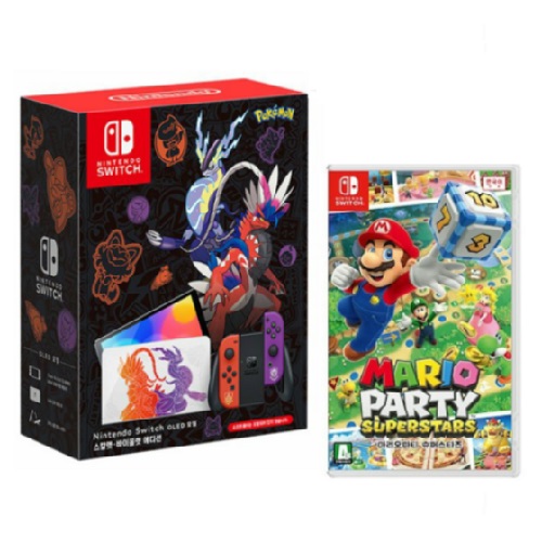 Nintendo ���ٵ� ����ġ OLED ��Į�� ���̿÷� ����� 4�ο� ���� ��Ű��