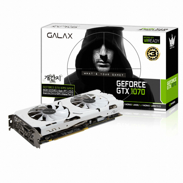 갤럭시 GALAX 지포스 GTX1070 개간지 EXOC D5 8GB_이미지