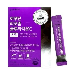 우리바이오 하루틴 리포좀 글루타치온C 스틱 3g 30포 (1개)_이미지