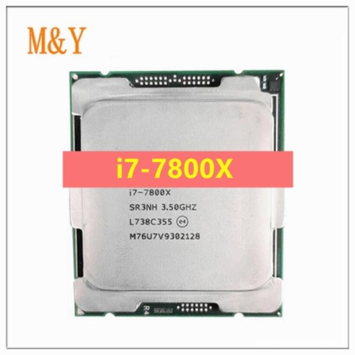 코아 i7-7800X SR3NH 프로세서 X299 MB 서버 PC CPU용 6 12 스레드 3.5GHz_이미지