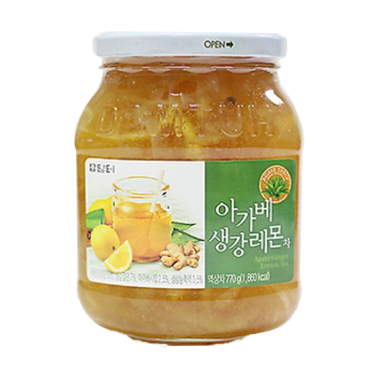 담터 아가베 생강레몬차 770g (1개)_이미지