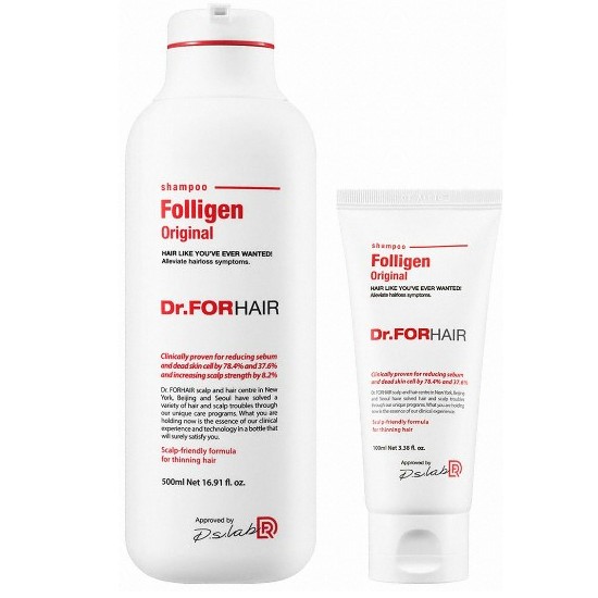 닥터포헤어 폴리젠 샴푸 500ml+70ml (500ml 4개+70ml 4개)