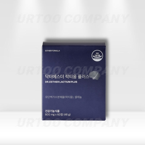 에스더포뮬러 닥터에스더 락티움 플러스 800mg 60정 (1개)