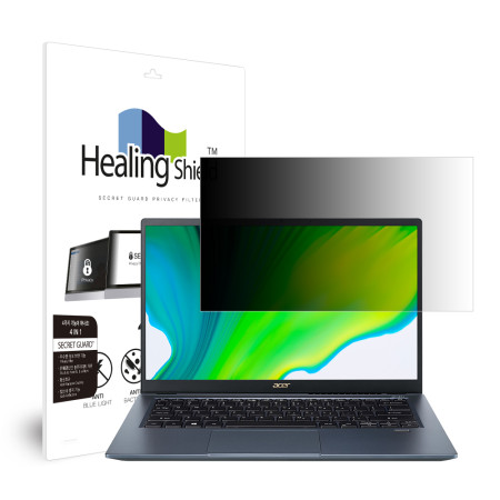 에이서 스위프트 3X SF314-510G 항균 블루라이트차단 양면 정보보안기