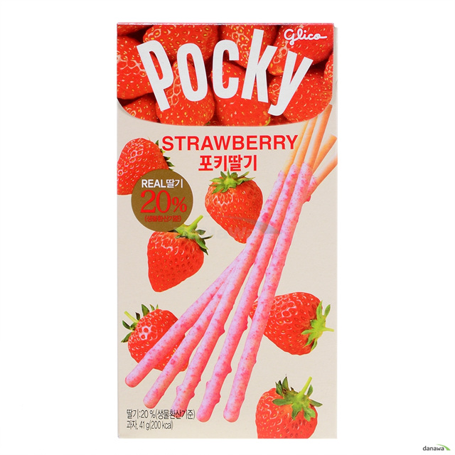 해태제과 포키 딸기 41g [40개]