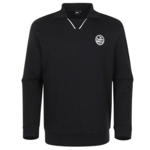 JDX골프 와펜 블루종 에리 티셔츠 X2TLV3447BK