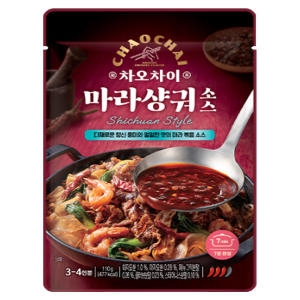 샘표 차오차이 마라샹궈소스 110g이미지입니다. 누르면 해당 게시물로 새창이동합니다.