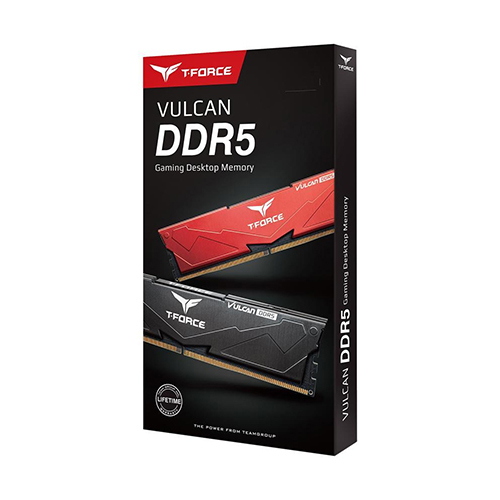 TeamGroup T-Force DDR5-6000 CL38 Vulcan Black 패키지 서린 (32GB(16Gx2))_이미지