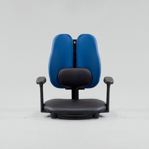 우아미가구 트일로 요추 쿠션 팔걸이 좌식 의자 (헤드레스트별도)