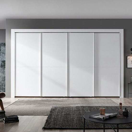 노루페인트 하우홈 빌리프 화이트 슬라이딩 붙박이장 (360cm)