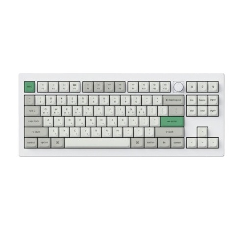 Keychron V3 MAX 쉘화이트 유무선 기계식 (저소음 적축)