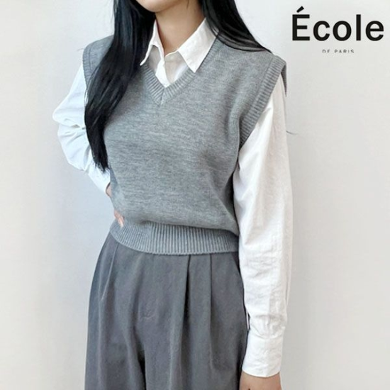 에꼴 바이브 니트베스트 F28WVB001Z