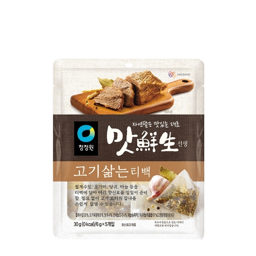 청정원 맛선생 고기 삶는 티백 30gX5
