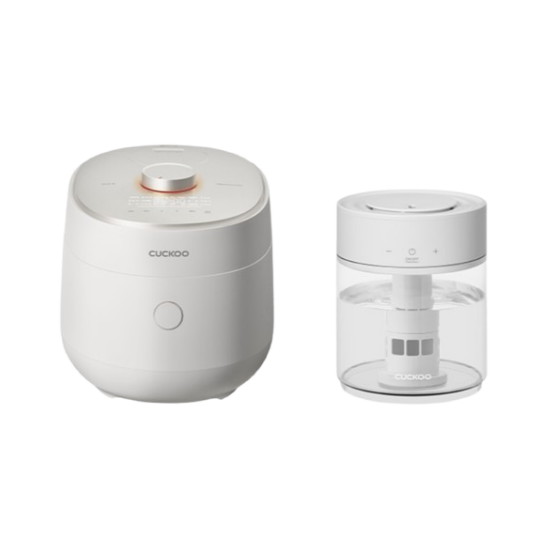 쿠쿠전자 마스터셰프 사일런스 오브제 CRP-OHTR0610FWM + 가습기 CH-G301FW