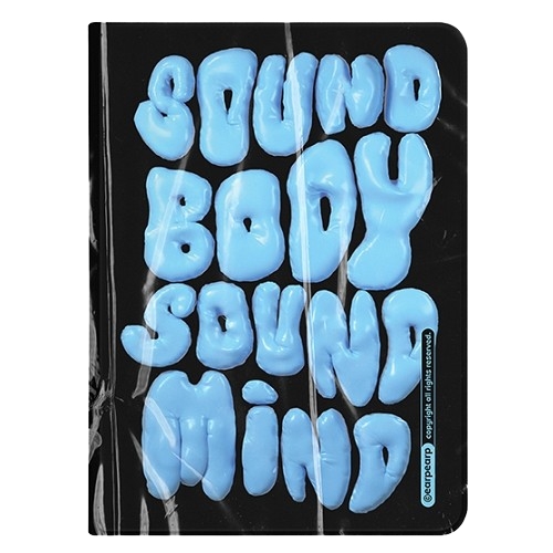 바이인터내셔널 어프어프 iPad 9세대 SOUND BODY SOUND MIND-BLACK 케이스