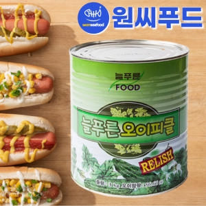 오이 피클 렐리쉬 다진피클 3kg