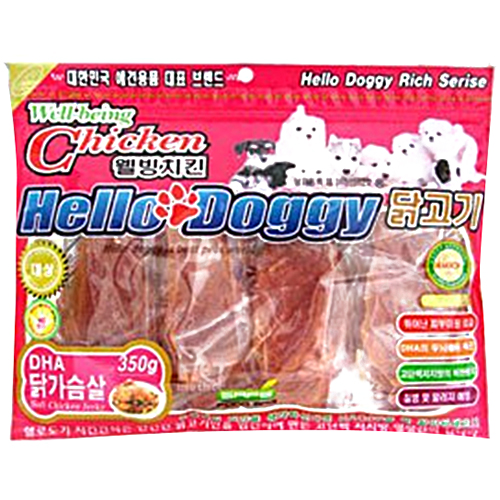 헬로도기 DHA 닭가슴살 350g (1개)_이미지