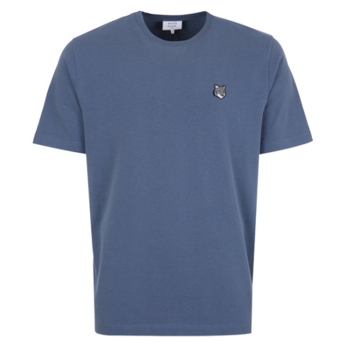 메종 PM00108KJ7025 0380 키츠네 폭스 헤드 패치 반팔티