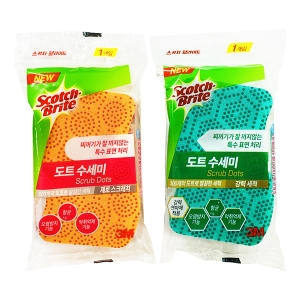 3M 스카치 도트수세미 3F_이미지
