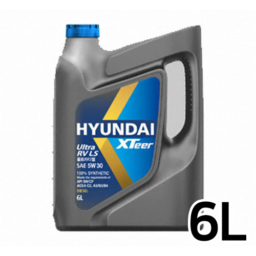 현대오일뱅크 엑스티어 울트라 RV LS 5W30 6L (1개)_이미지