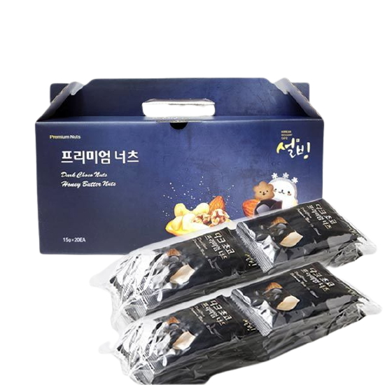 설빙 다크초코 프리미엄 너츠 15g