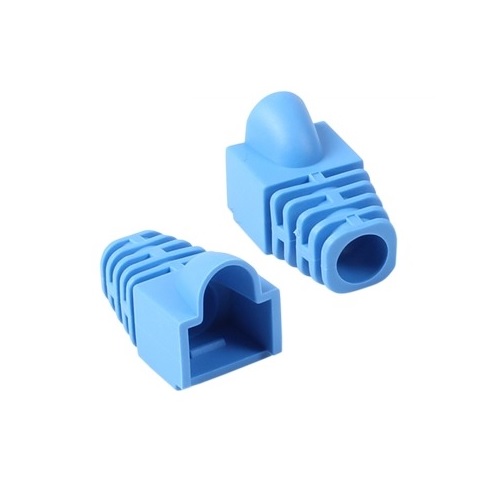 PLUG MASTER NM-SR007BL CAT.6 AMP 통부트 7Ø/블루 (100개)_이미지