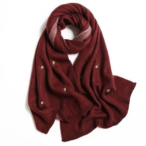 강물처럼 빅사이즈사랑해요 C434L012 과일자수니트목도리 DT 와