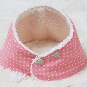 크로바몰 도트인디핑크 기모바나나빕