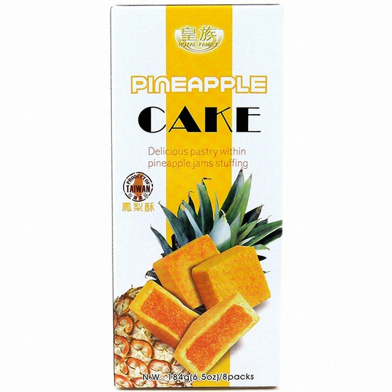 로얄패밀리푸드 펑리수 파인애플 케이크 184g