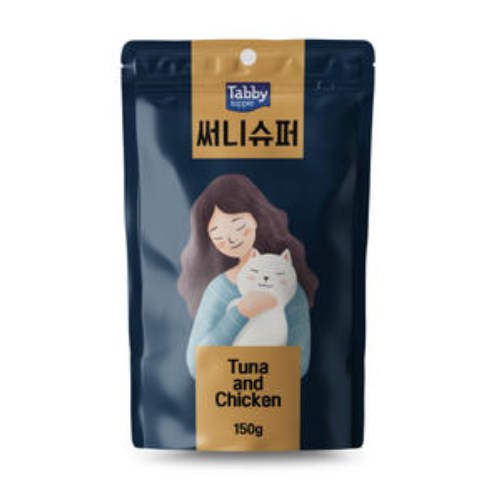 테비토퍼 써니슈퍼 참치와 치킨 150g (1개)_이미지
