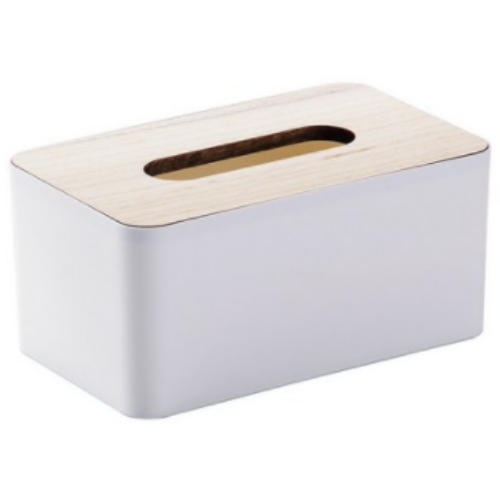 우드 사각티슈 케이스