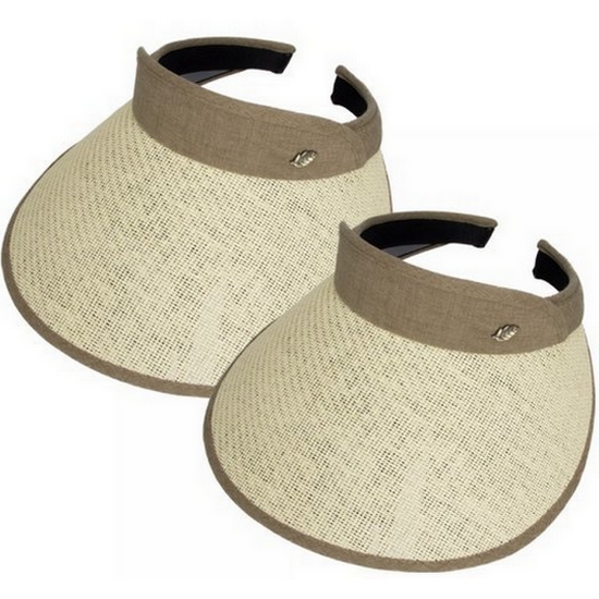 마인드맵 내추럴 라탄 썬캡 2개 세트_이미지