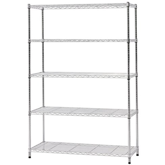 코랙코리아 5단 25파이 산업용 철제 수납 메탈랙 1200x390