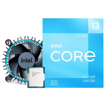 인텔 코어i3-12세대 <b>12100F</b> (엘더레이크)