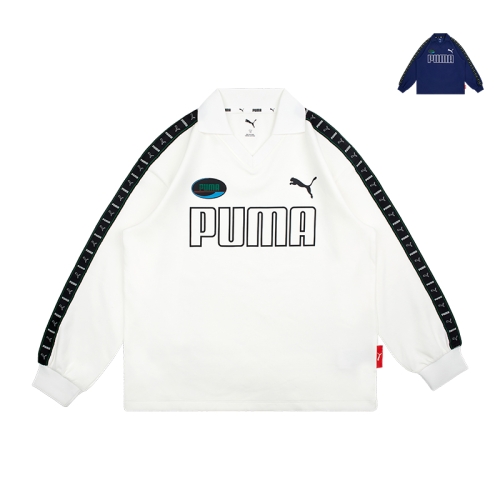 푸마 키즈 키즈 스포츠 카라 티셔츠_PK51TC301