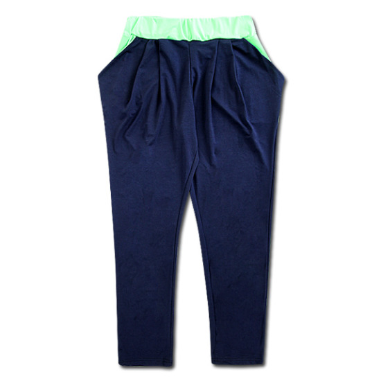 제이제이옴므 형광 쿨 9부 배기 팬츠 J182CR2CP121