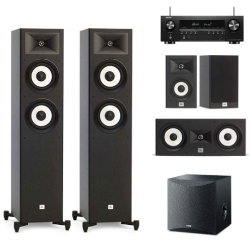 데논 AVR-S660H + JBL Stage A180 + A120 5.1채널 (NS-SW050)