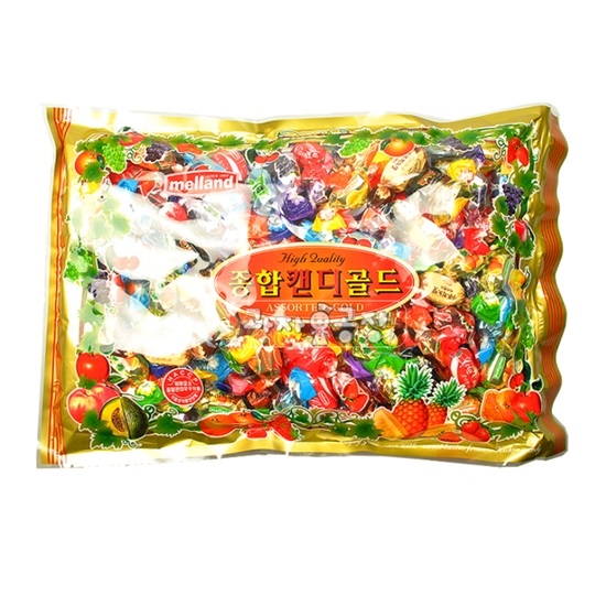 국제제과 멜랜드 종합캔디골드 1kg (8개)_이미지